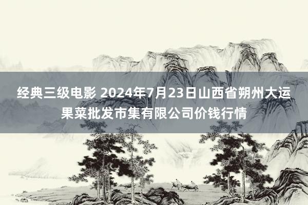 经典三级电影 2024年7月23日山西省朔州大运果菜批发市集有限公司价钱行情