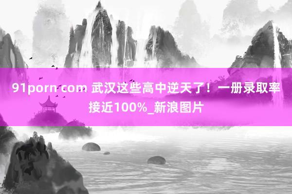 91porn com 武汉这些高中逆天了！一册录取率接近100%_新浪图片